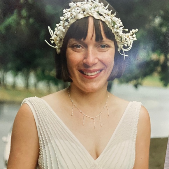 1930’s wedding headpiece - Picture 1 of 2